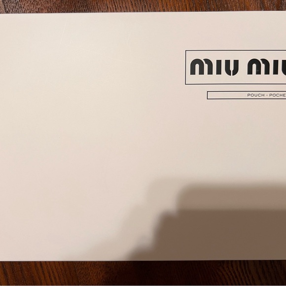 Miu Miu Pink Wristlet Clutch
